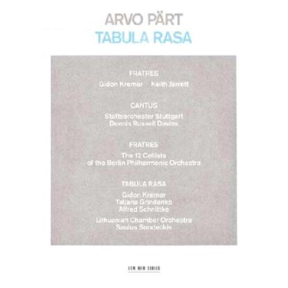 Gidon Kremer & Keith Jarrett - Arvo Pärt: Tabula Rasa - Bild 2