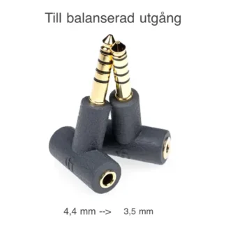 ifi hörlursadapter 3,5 mm --> 4,4 mm